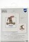Vervaco Counted Cross Stitch Kit 7.5"X8.5"-Cute Bunny Record On Aida (14 Count)